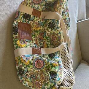 Malirona Canvas Weekender Overnight Travel Duffel Bag